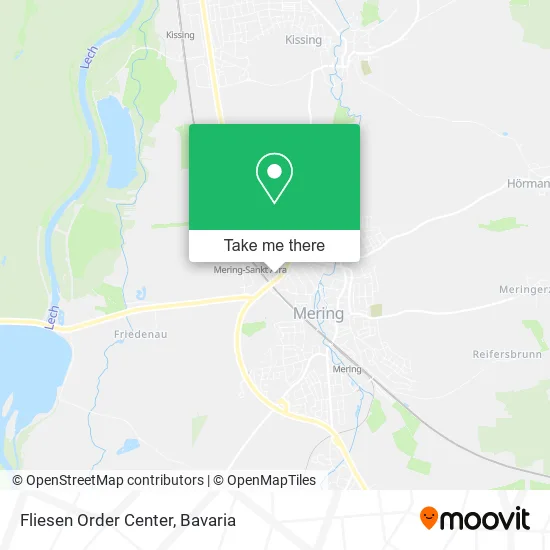 Карта Fliesen Order Center