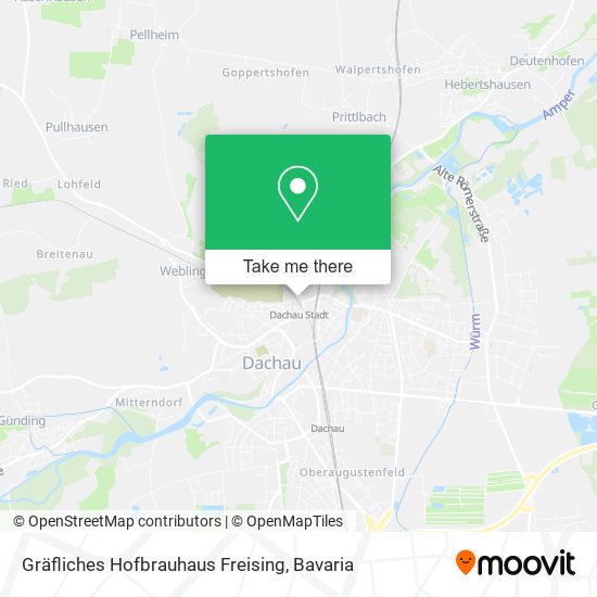 Gräfliches Hofbrauhaus Freising map