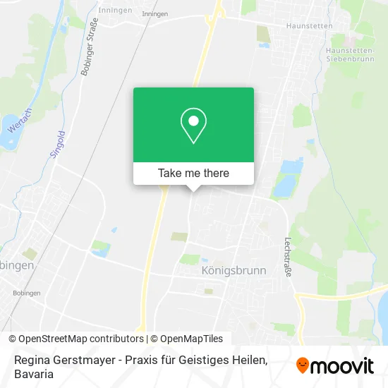 Карта Regina Gerstmayer - Praxis für Geistiges Heilen