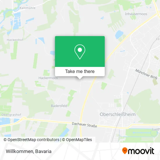 Карта Willkommen