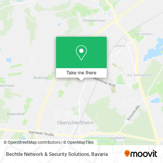 Карта Bechtle Network & Security Solutions