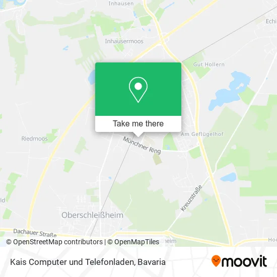 Карта Kais Computer und Telefonladen