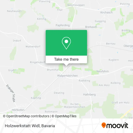 Карта Holzwerkstatt Widl