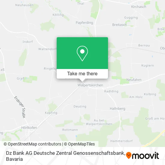 Карта Dz Bank AG Deutsche Zentral Genossenschaftsbank
