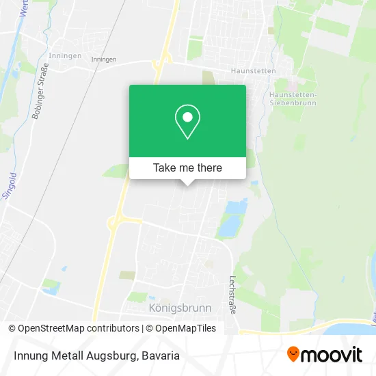 Карта Innung Metall Augsburg