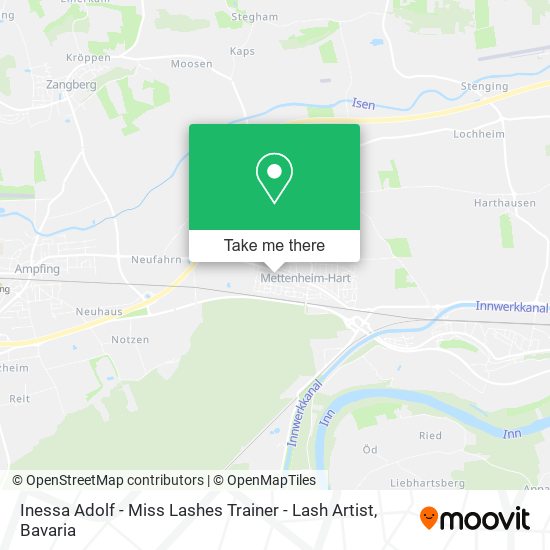 Inessa Adolf - Miss Lashes Trainer - Lash Artist map