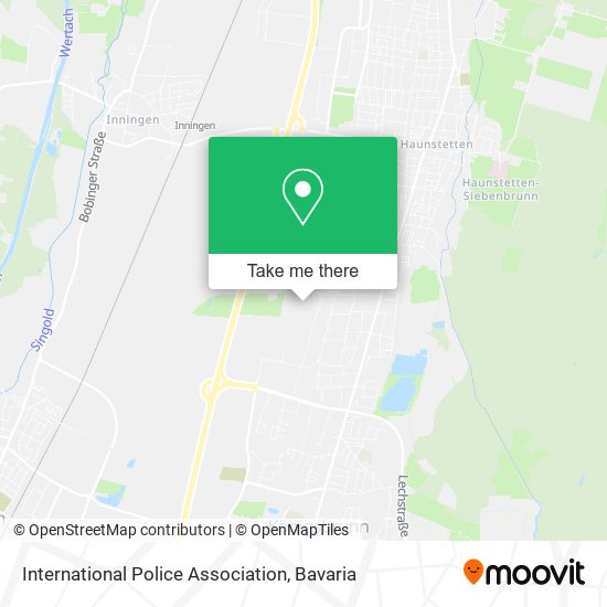 International Police Association map