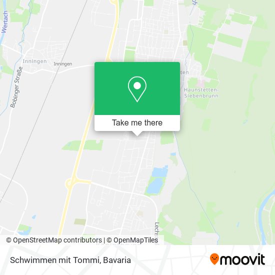 Schwimmen mit Tommi map