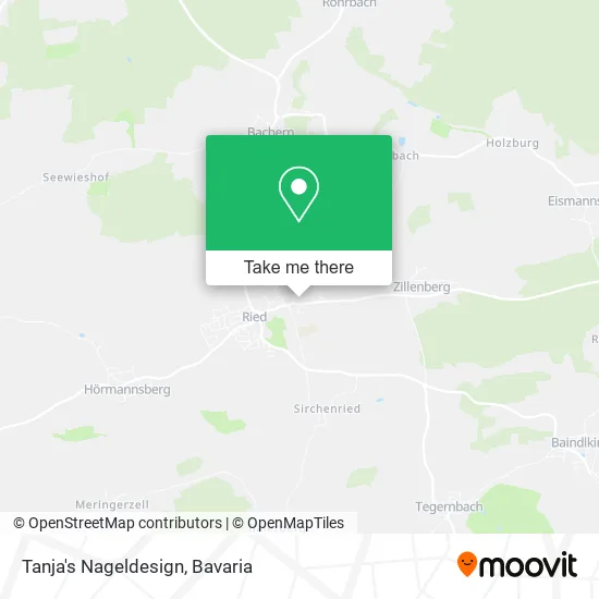 Карта Tanja's Nageldesign