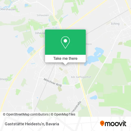 Карта Gaststätte Heidestu'n