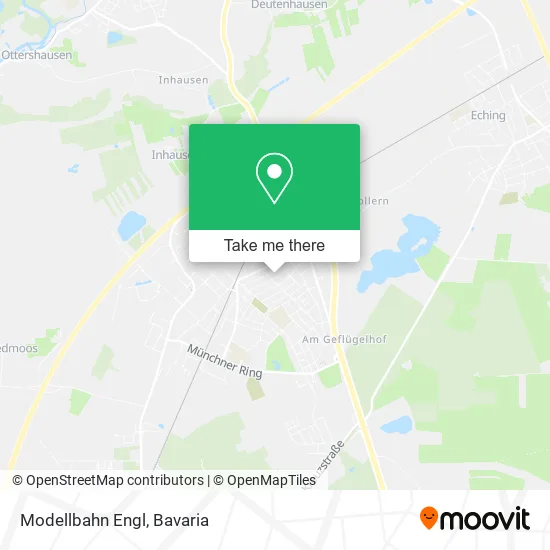 Карта Modellbahn Engl