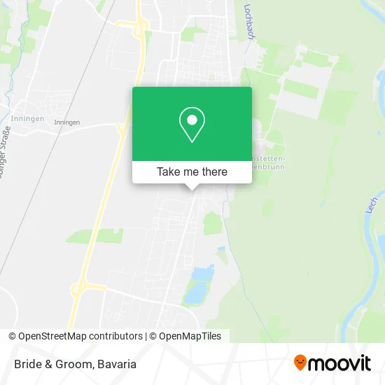 Карта Bride & Groom