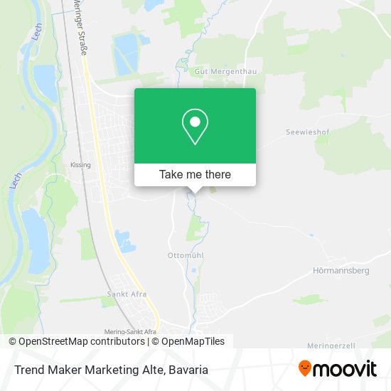 Trend Maker Marketing Alte map