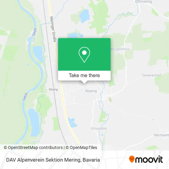 DAV Alpenverein Sektion Mering map