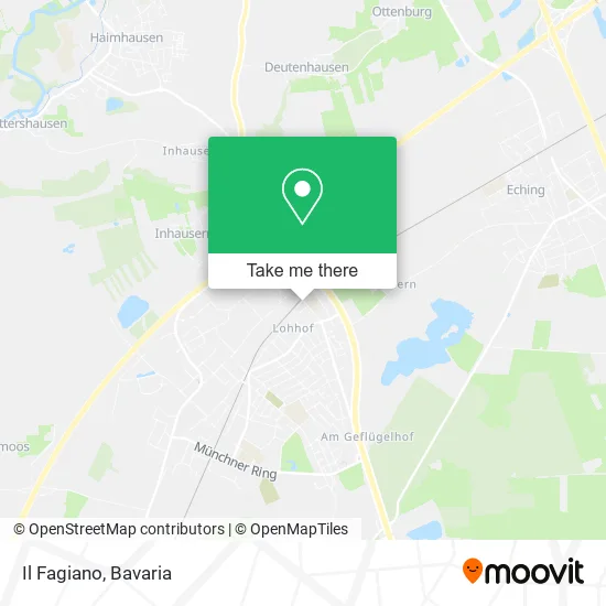 Карта Il Fagiano