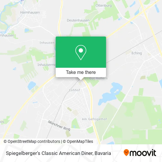 Карта Spiegelberger's Classic American Diner