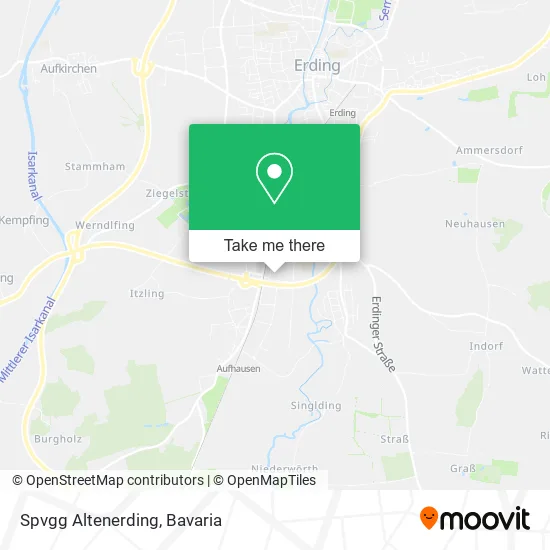 Карта Spvgg Altenerding