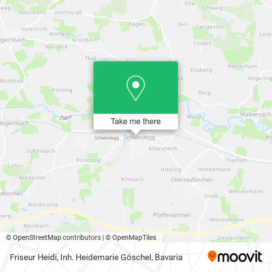 Карта Friseur Heidi, Inh. Heidemarie Göschel