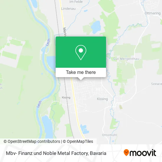 Карта Mbv- Finanz und Noble Metal Factory