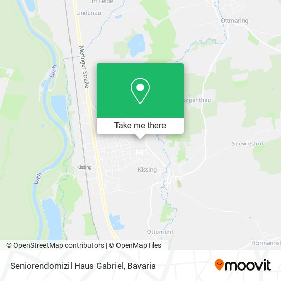 Seniorendomizil Haus Gabriel map