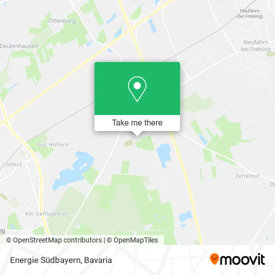Карта Energie Südbayern
