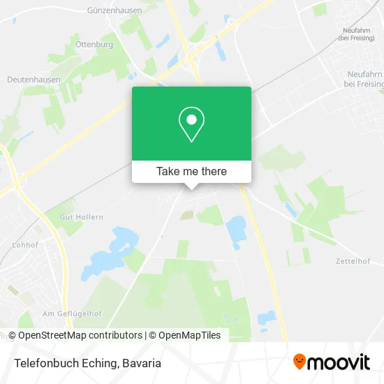 Карта Telefonbuch Eching