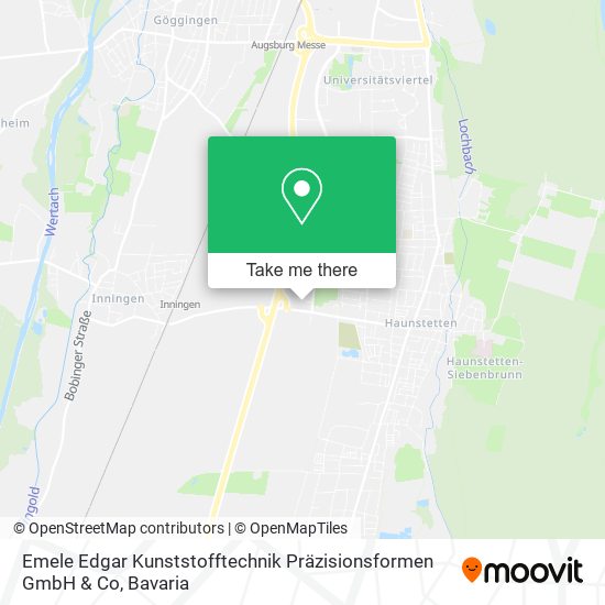 Карта Emele Edgar Kunststofftechnik Präzisionsformen GmbH & Co