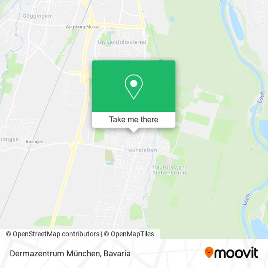 Карта Dermazentrum München