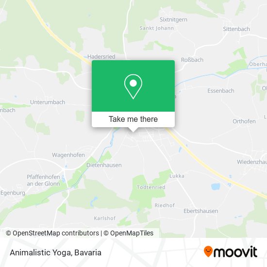 Animalistic Yoga map