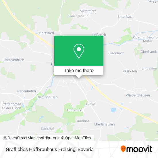 Gräfliches Hofbrauhaus Freising map