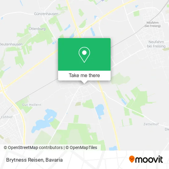 Карта Brytness Reisen