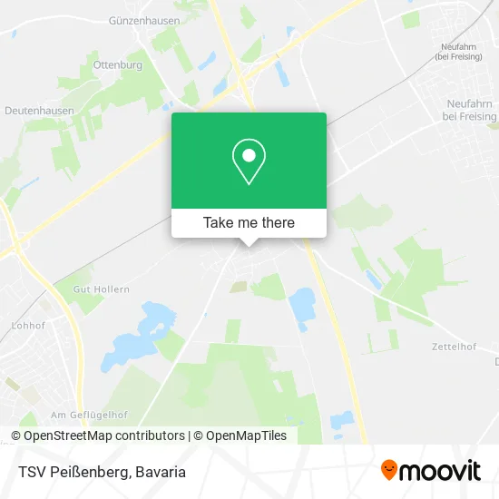 Карта TSV Peißenberg