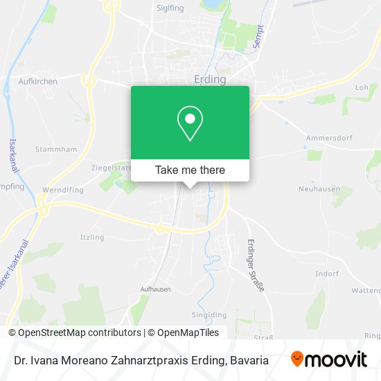 Dr. Ivana Moreano Zahnarztpraxis Erding map