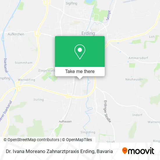 Карта Dr. Ivana Moreano Zahnarztpraxis Erding