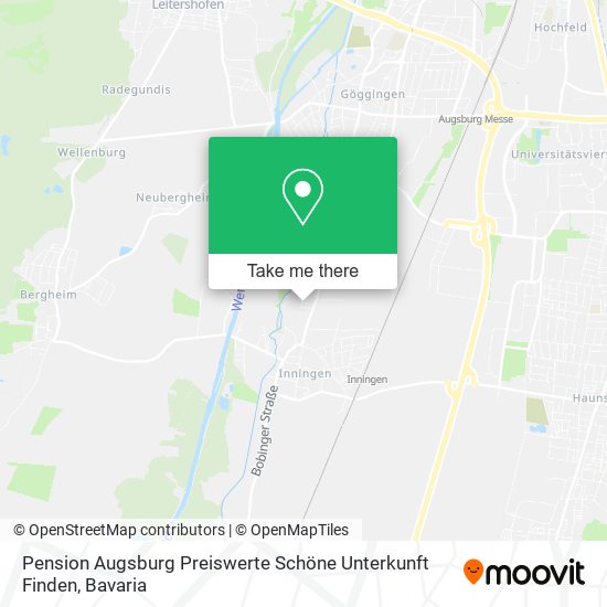 Pension Augsburg Preiswerte Schöne Unterkunft Finden map