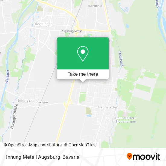 Карта Innung Metall Augsburg