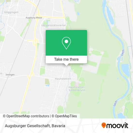 Augsburger Gesellschaft map