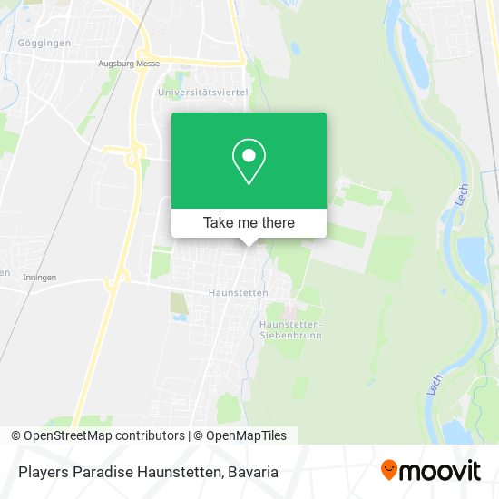 Players Paradise Haunstetten map