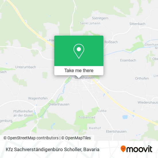 Kfz Sachverständigenbüro Scholler map