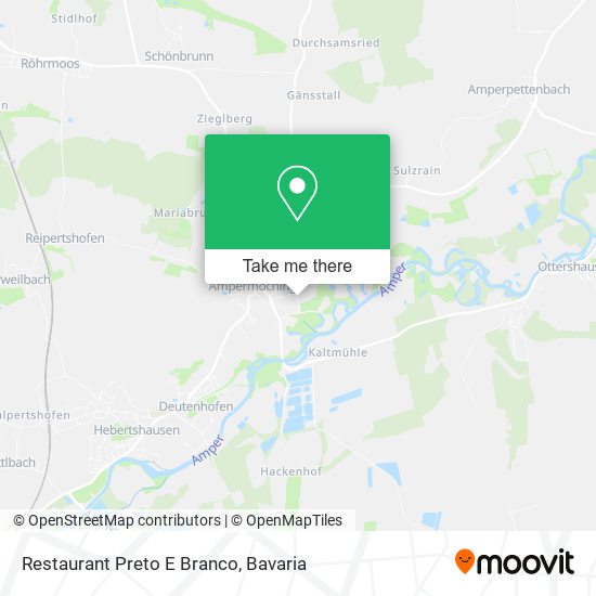 Restaurant Preto E Branco map