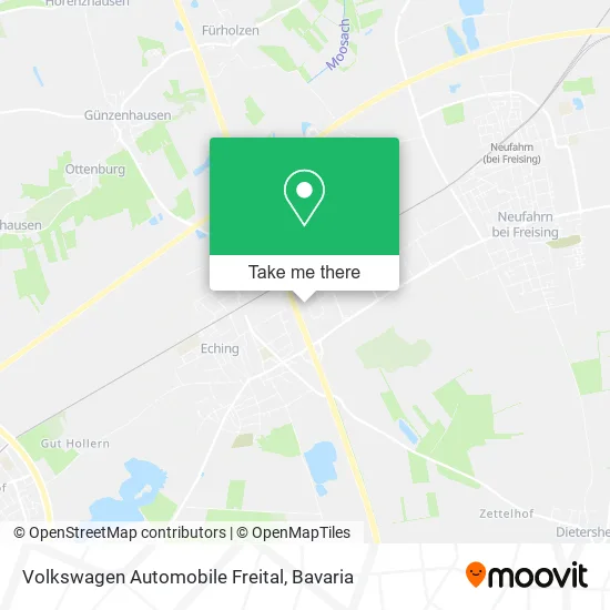 Карта Volkswagen Automobile Freital