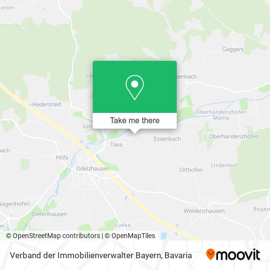 Verband der Immobilienverwalter Bayern map