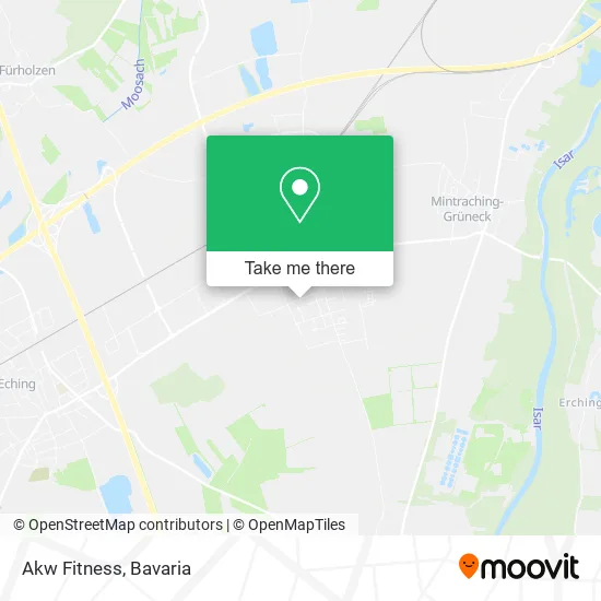 Карта Akw Fitness
