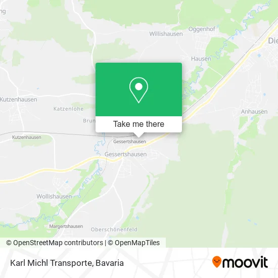 Карта Karl Michl Transporte