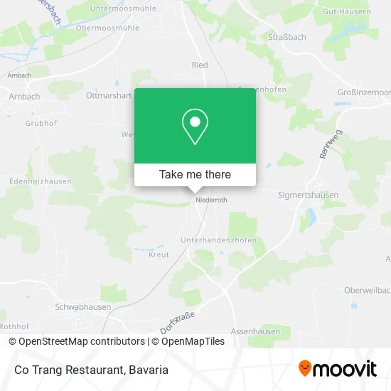 Карта Co Trang Restaurant