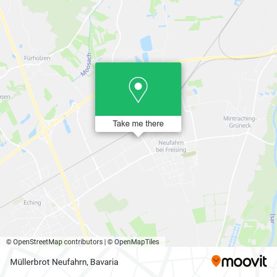 Müllerbrot Neufahrn map
