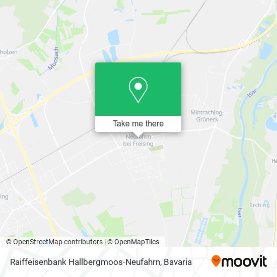 Raiffeisenbank Hallbergmoos-Neufahrn map