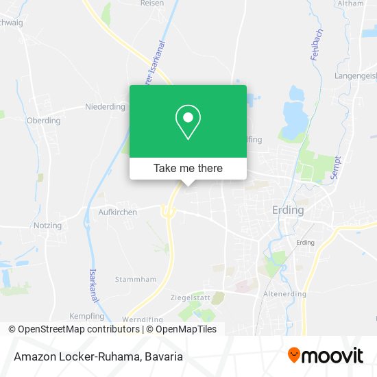 Amazon Locker-Ruhama map