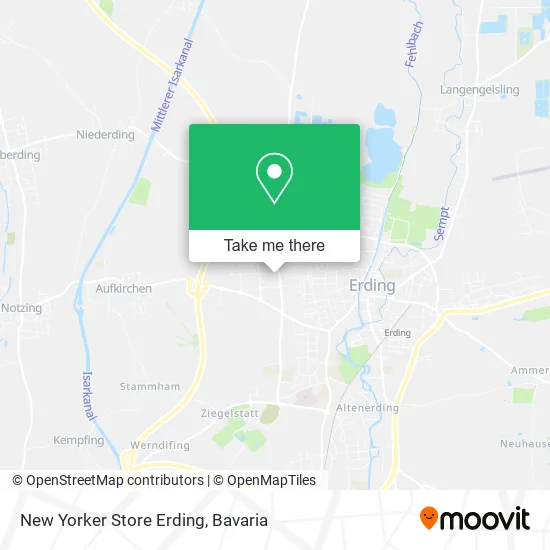 Карта New Yorker Store Erding