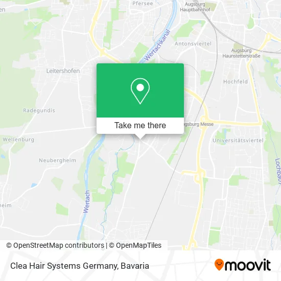 Карта Clea Hair Systems Germany